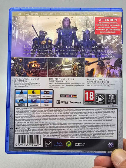 The Elder Scrolls Online Tamriel Unlimited, PS4, Bethesda, 2015, VF