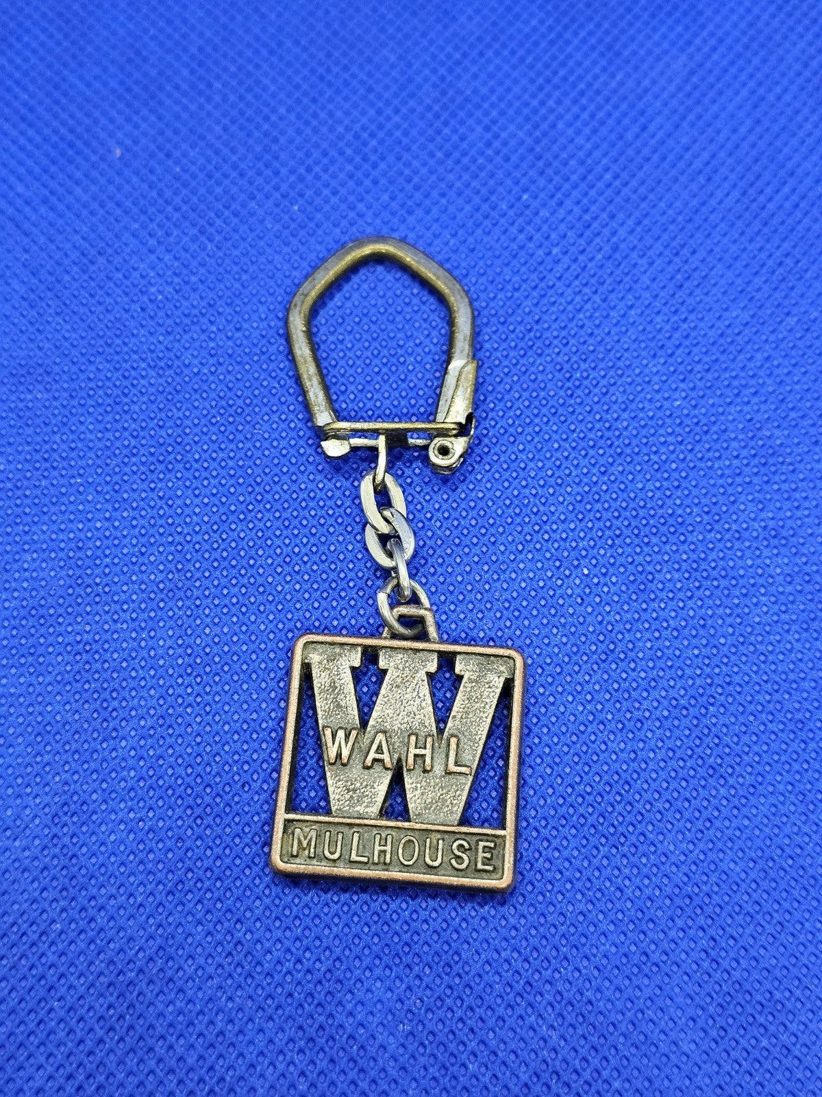 Porte‑clé WAHL Mulhouse Vintage – Métal – Accessoire Collection1