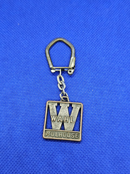 Porte‑clé WAHL Mulhouse Vintage – Métal – Accessoire Collection1