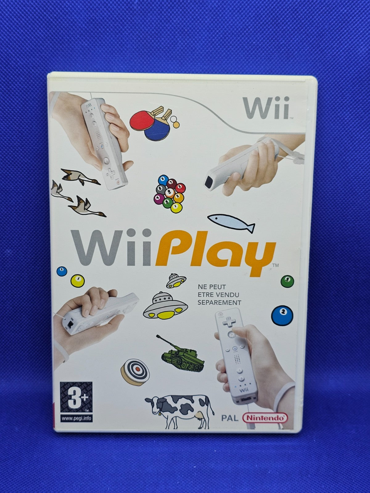 Wii Play, Nintendo Wii, Nintendo, 2006, PAL FR0