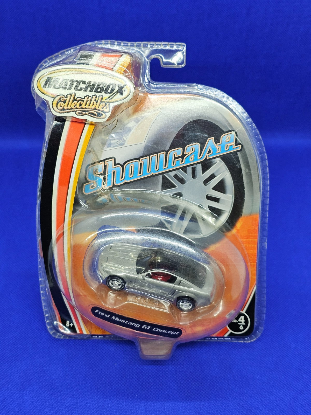 Matchbox Collectibles Showcase Ford Mustang GT Concept 2003 Die‑cast 164 Argent0