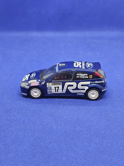 Ford Focus RS WRC 17 Higgins Thomas RAC Rally 2001 143 Miniature Rallye1