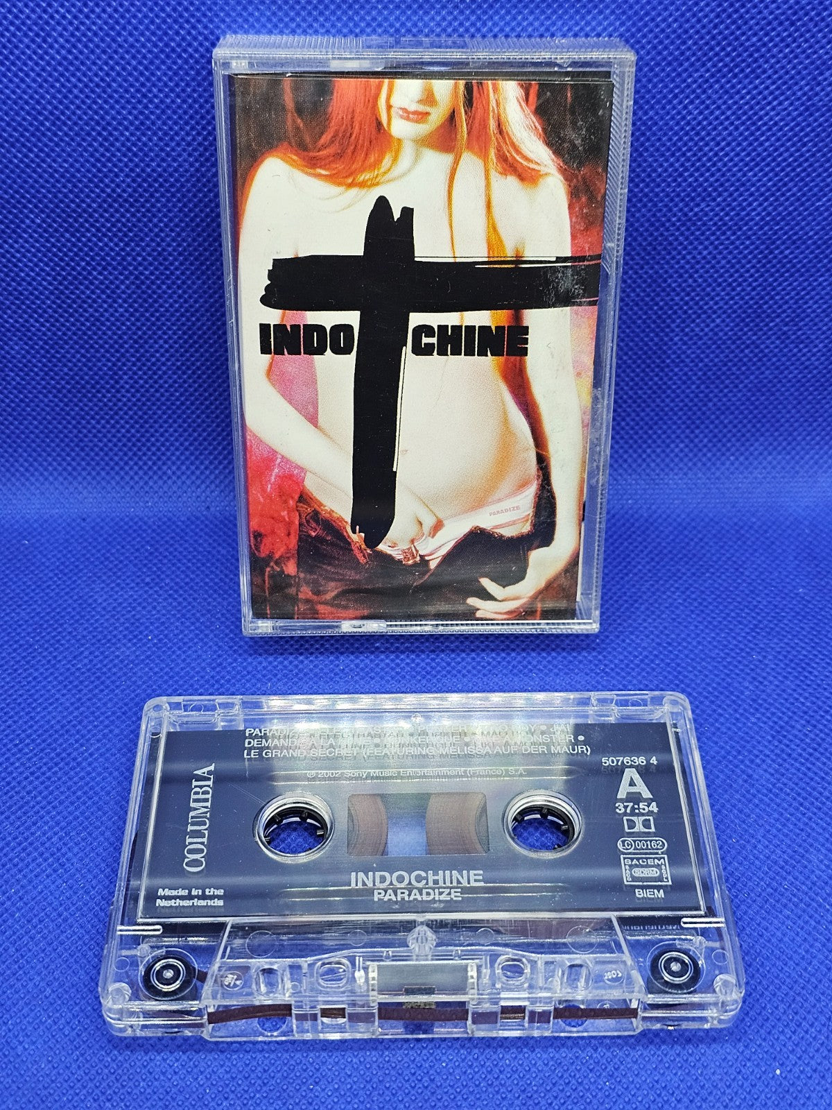Indochine Paradize Cassette Audio Columbia Sony Music 2002 K73