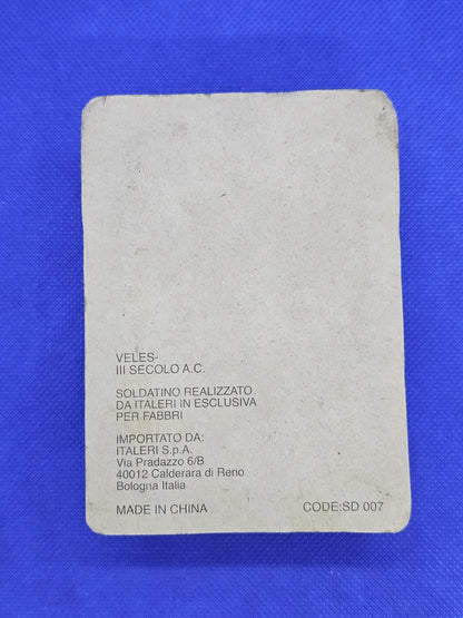 Vélès Romain IIIe siècle av JC SD007 Fabbri Italeri 54 mm sous blister4