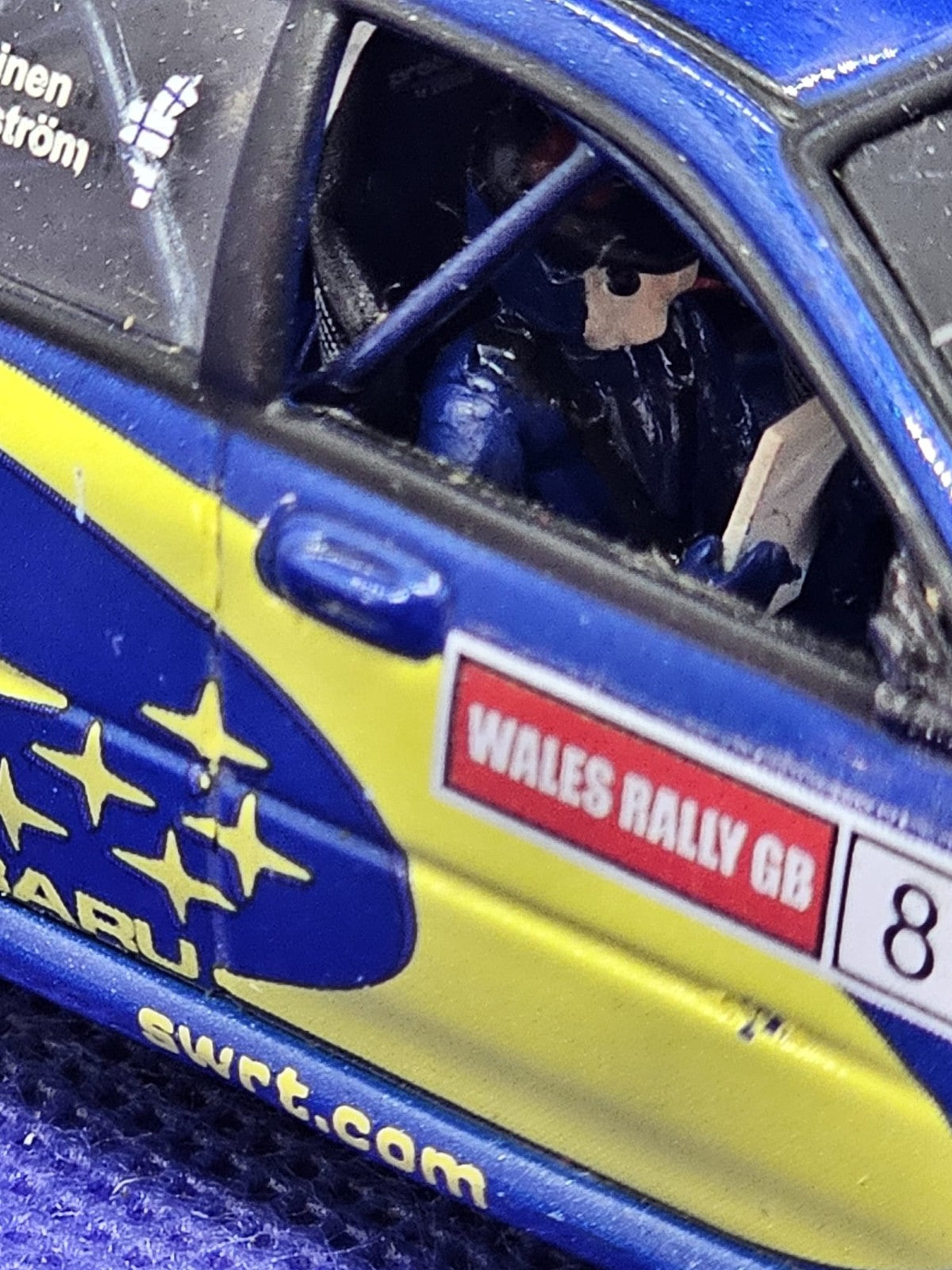 Subaru Impreza WRC 2003 Wales Rally GB 8 Mäkinen Lindström Vitesse 143 Incomplèt5