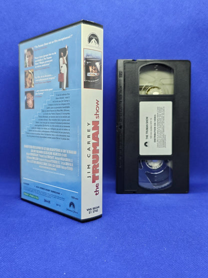 The Truman Show, Jim Carrey, Paramount, VHS SECAM, 19981
