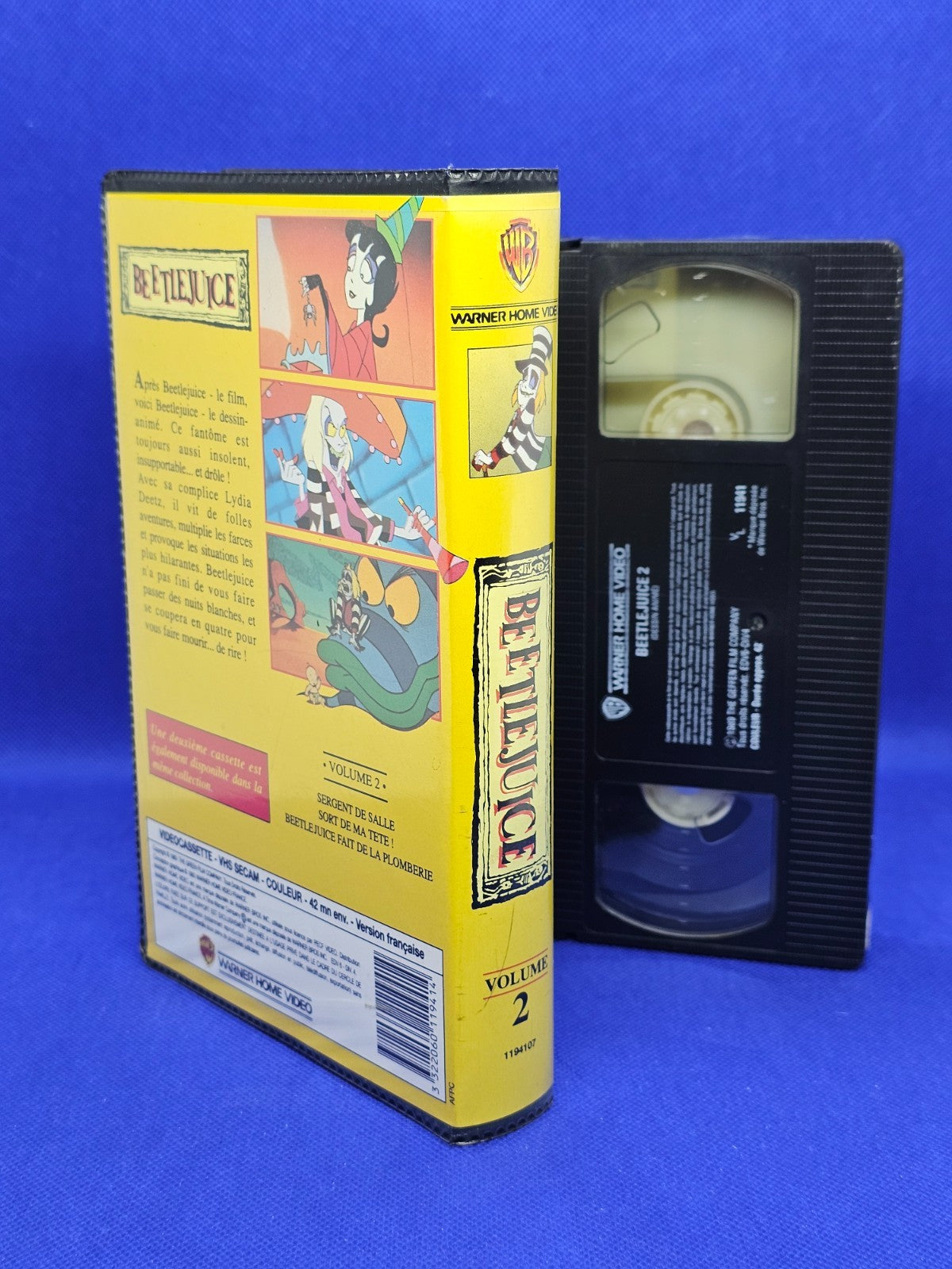 Beetlejuice Dessin Animé Volume 2 VHS Warner Home Video 19891