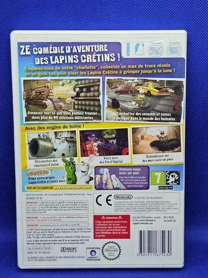 The Lapins Crétins La Grosse Aventure Nintendo Wii PAL Ubisoft 20091