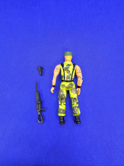 Figurine Major Muscle American Defense REMCO 1986 GI Joe KO militaire 10 cm2