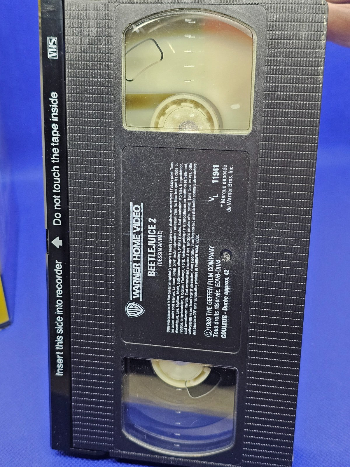 Beetlejuice Dessin Animé Volume 2 VHS Warner Home Video 19893