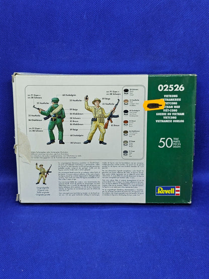 Revell 02526 Vietkong Vietnam War 172 50 Figurines Sur Grappes Avec Boite1