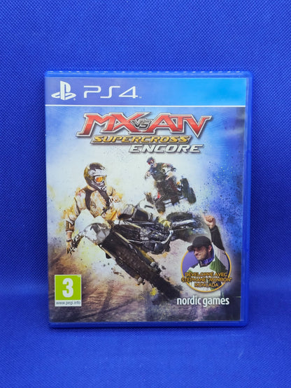 MX vs ATV Supercross Encore, Jeu PS4 Motocross Quad, Nordic Games, 20150