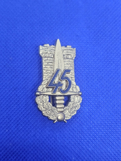 Insigne 45e Régiment Infanterie 45 RI Armée de Terre Drago Paris Militaria0