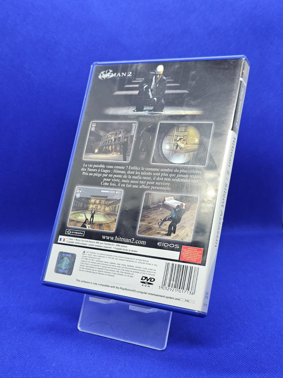 Hitman 2 Silent Assassin PS2 Jeu Complet avec Notice, Version PAL FR, Eidos 20021