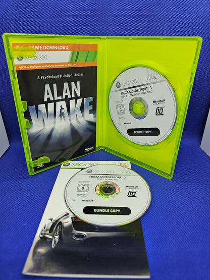Forza Motorsport 3 + Alan Wake Double Pack, Xbox 360, Microsoft Game Studios0