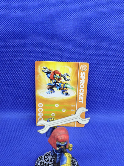 Sprocket Skylanders Giants Série 1 Tech Activision 2012 avec carte2