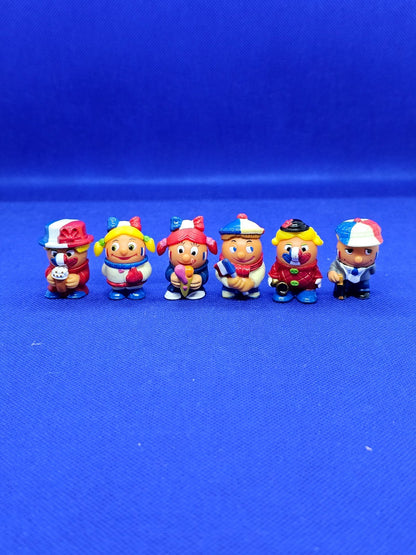 Lot 6 Figurines Fana d’Foot Kinder Surprise 2002 – Football Vintage0
