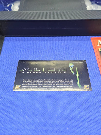 VHS Alien La Résurrection 1997 THX 20th Century Fox Version Française Complet4