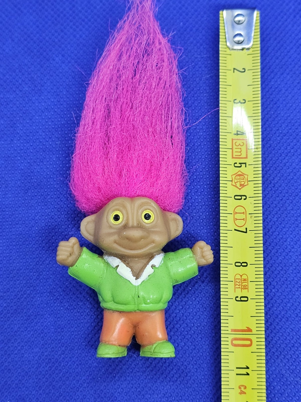 Troll Sport 4 Les Trolls Soma 1992 Cheveux Roses Figurine PVC2
