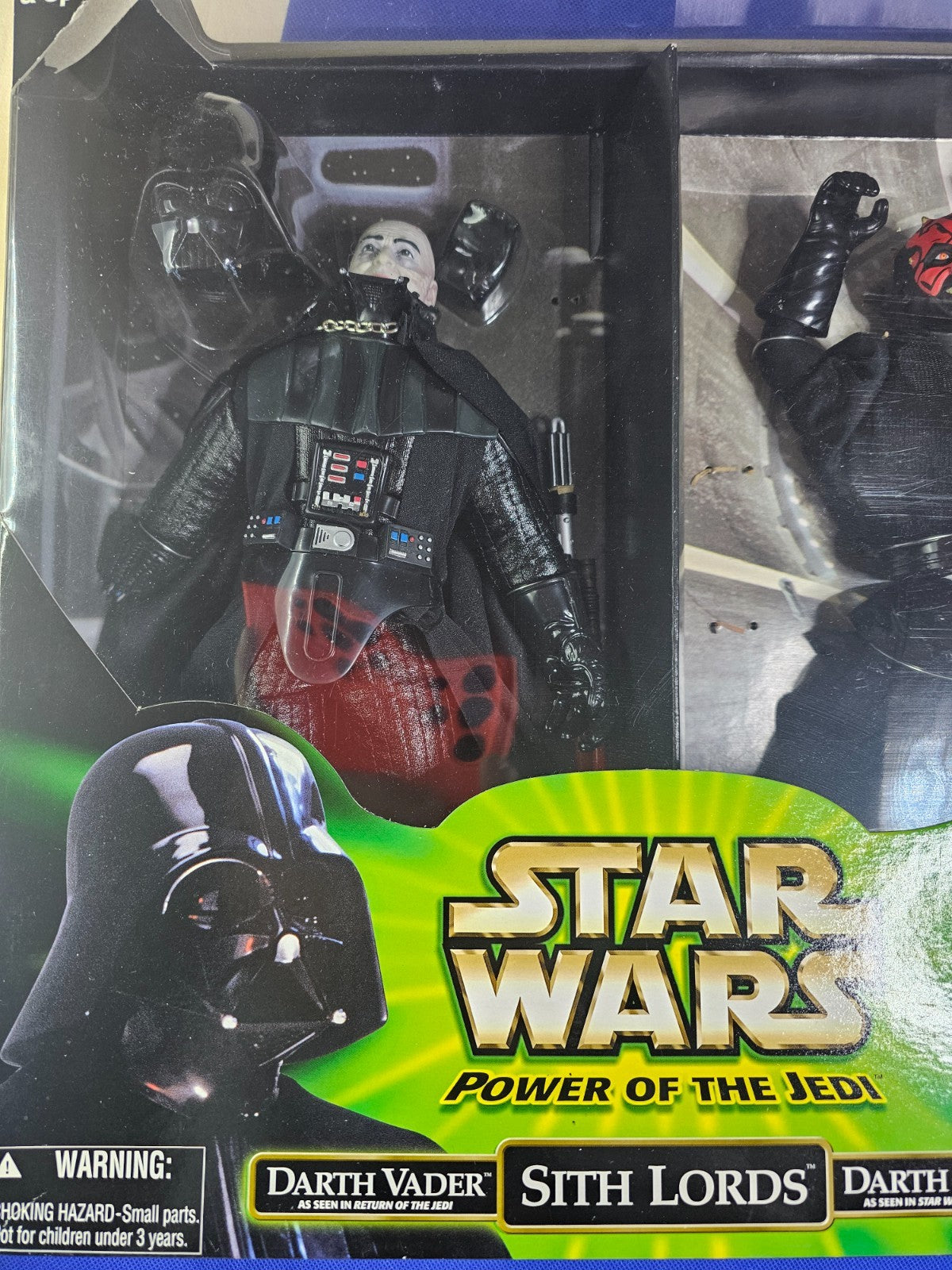 Star Wars Sith Lords, Darth Vader & Darth Maul, Hasbro, 2001, Power of the Jedi,2