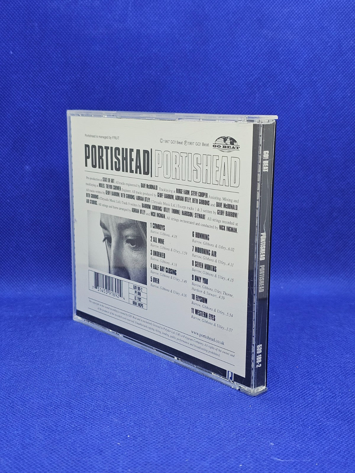 Portishead Portishead CD Trip Hop Go Beat 1997 Beth Gibbons1