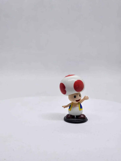Figurine Toad, Nintendo, Super Mario, 2007, 4 cm, Loose