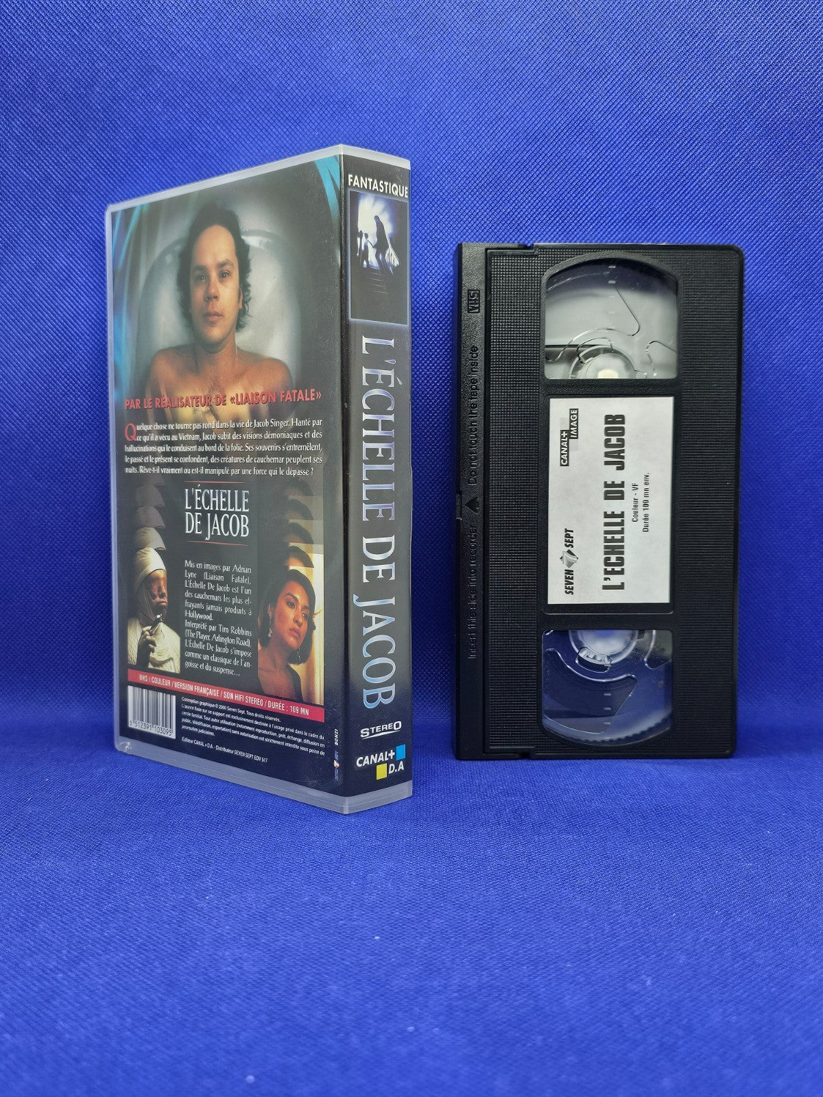 L'Échelle de Jacob VHS VF, Canal+ Vidéo, Tim Robbins, 1991, Film Fantastique1