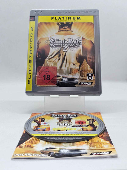 Saints Row 2 PS3 Platinum, THQ, 2008, Version allemande manuel DE, complet