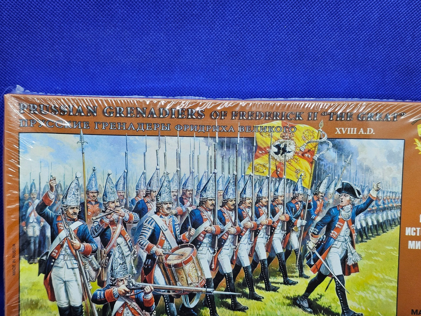Zvezda 8071 Grenadiers Prussiens Frédéric II The Great 172 2009 Scellé2