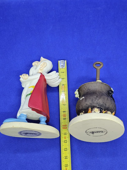 Panoramix Potion Magique Astérix Plastoy Atlas 2000 Lot 2 Figurines2