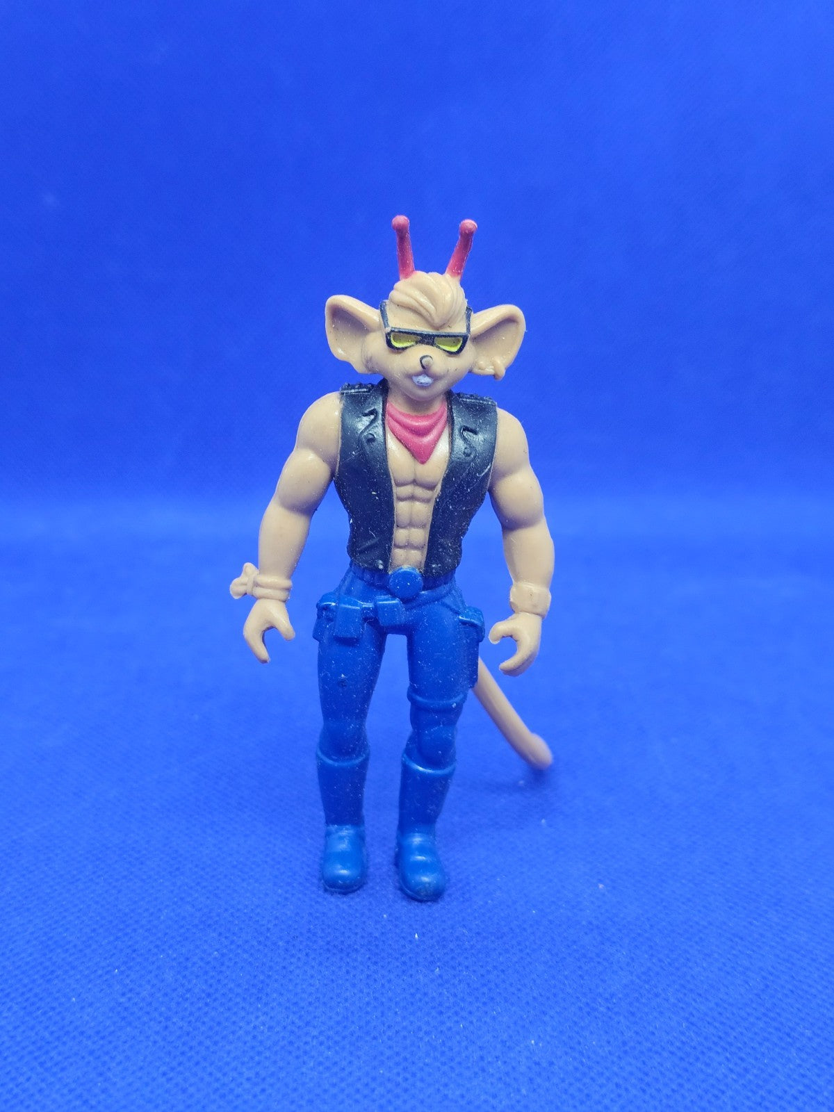 Throttle Biker Mice from Mars Les Motards de l’espace Galoob 1993 9,5 cm0