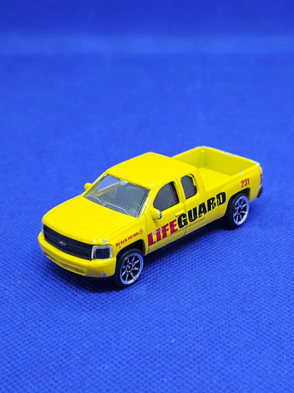 Chevrolet Silverado Lifeguard Majorette S.O.S. Beach Patrol jaune 1640