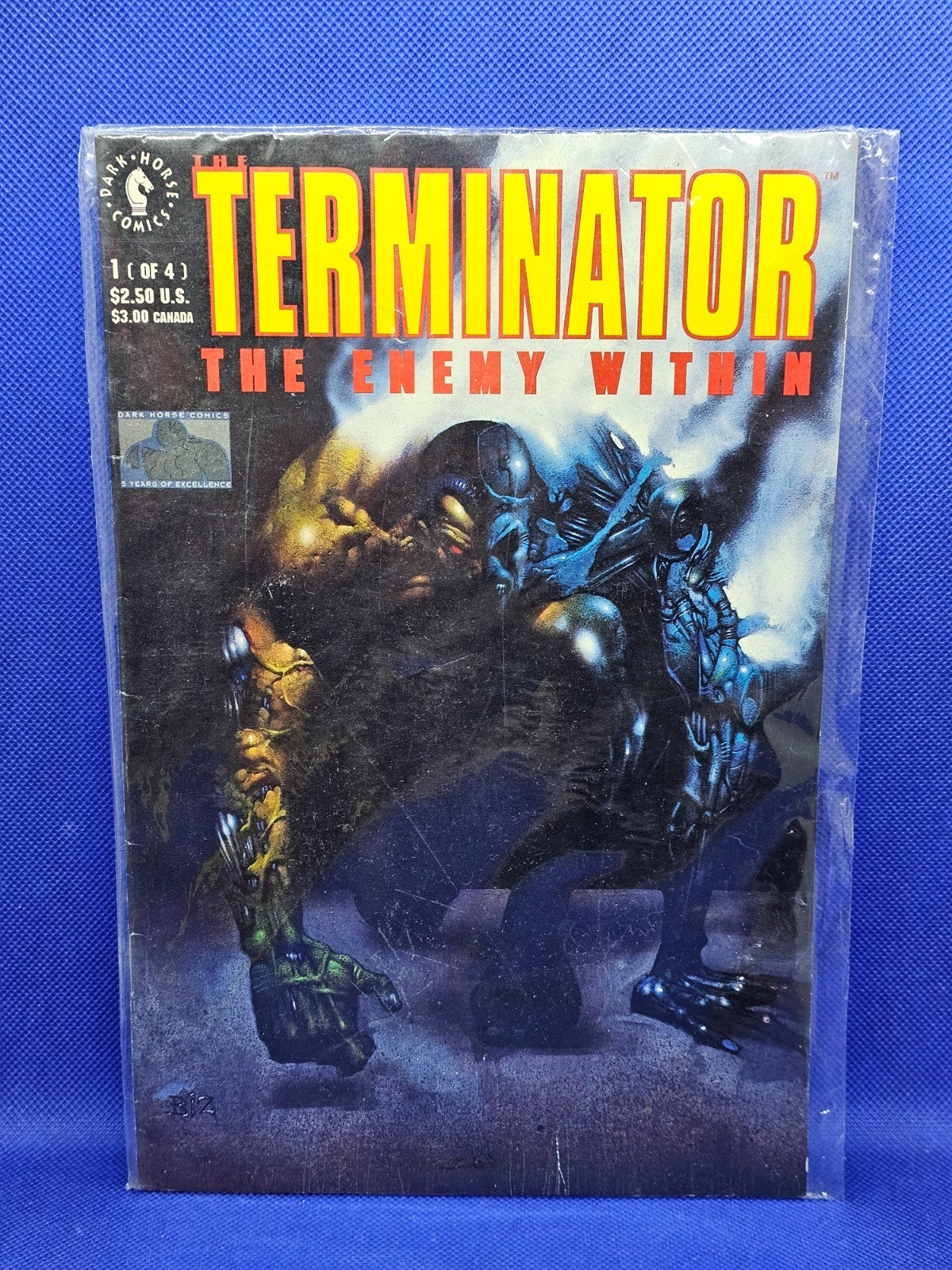 Comics The Terminator The Enemy Within #1 Version EN, Comic Dark Horse, 1991, Si0