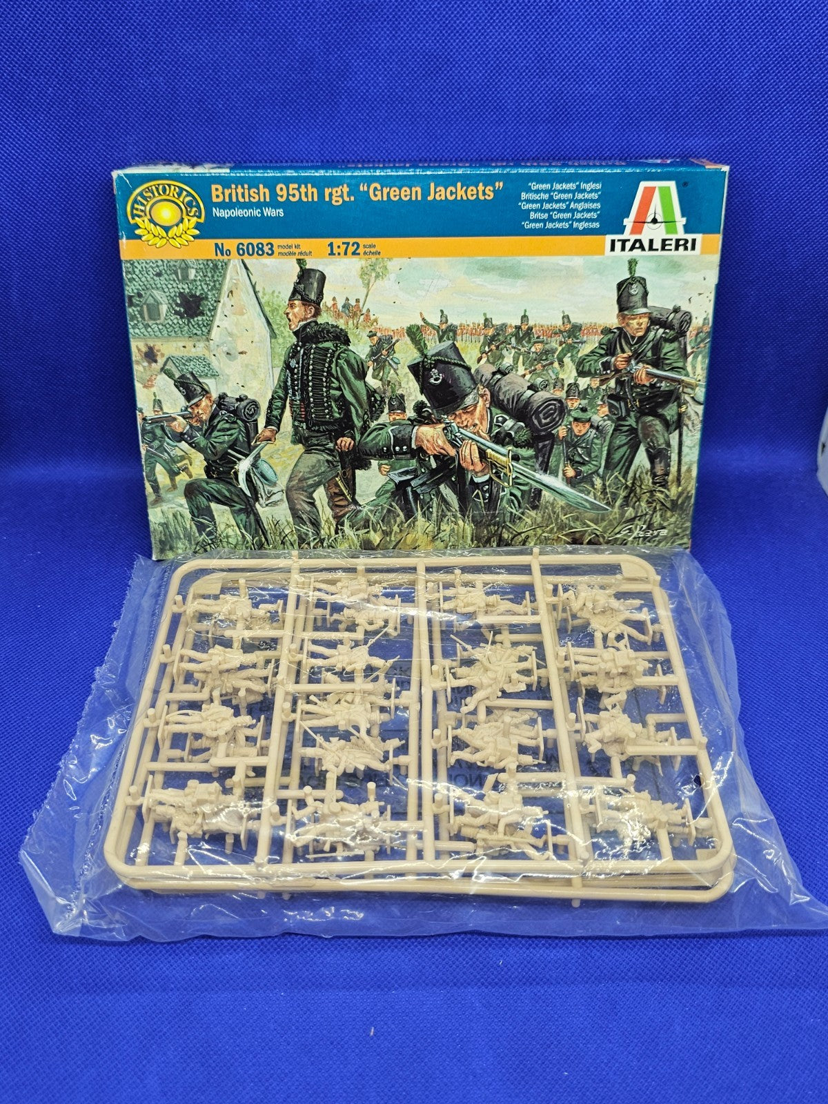 Italeri British 95th Green Jackets 6083 48 Soldats Waterloo 172 20062