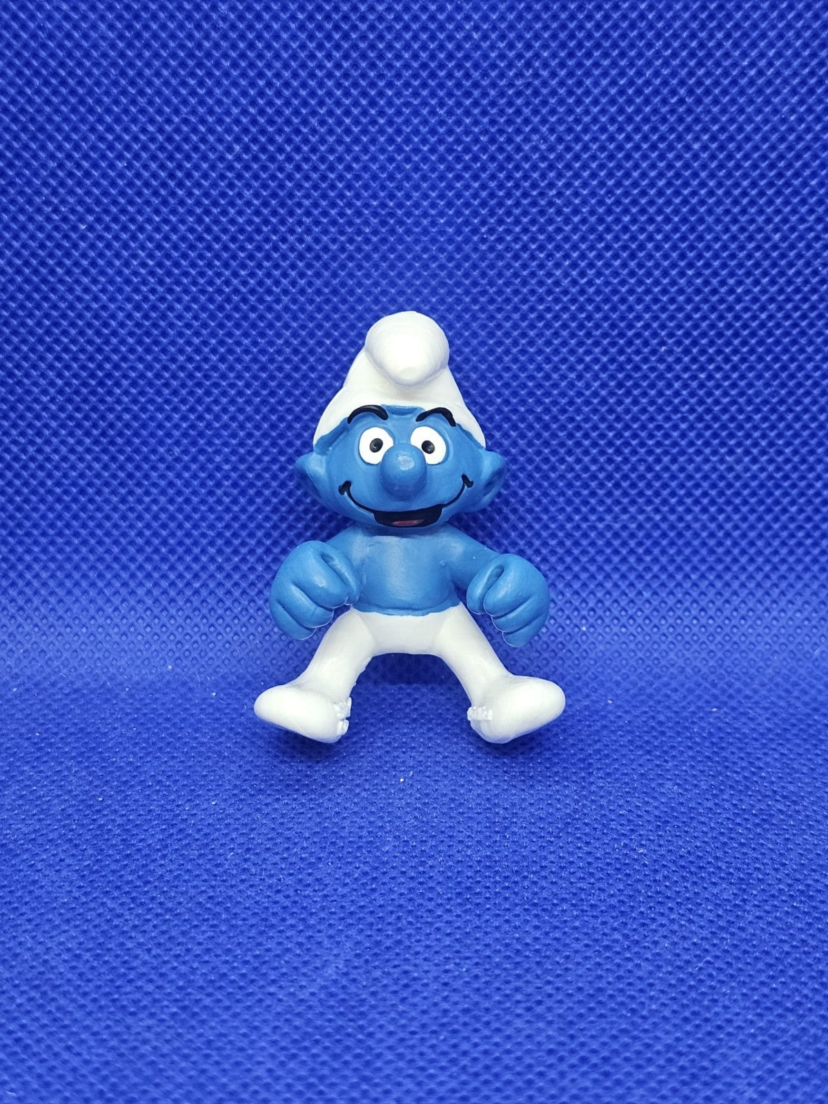 Schtroumpf rameur Row Boat Smurf Super Smurf Peyo Schleich 1999 réf 402190