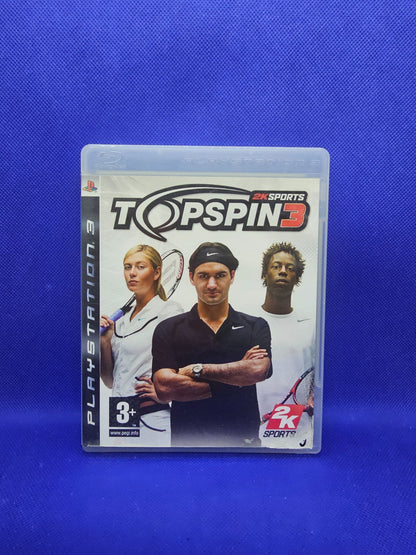 Top Spin 3 PS3 PlayStation 3 2K Sports 2008 Tennis Federer Complet0