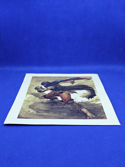Lithographie Prince of Persia 2008 Artwork Officiel Ubisoft 19x25 cm2