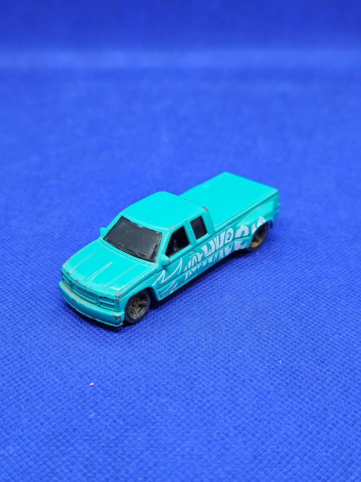 Chevrolet Customized C3500 Hot Wheels Speed Blur Mattel 2019 Turquoise 1640
