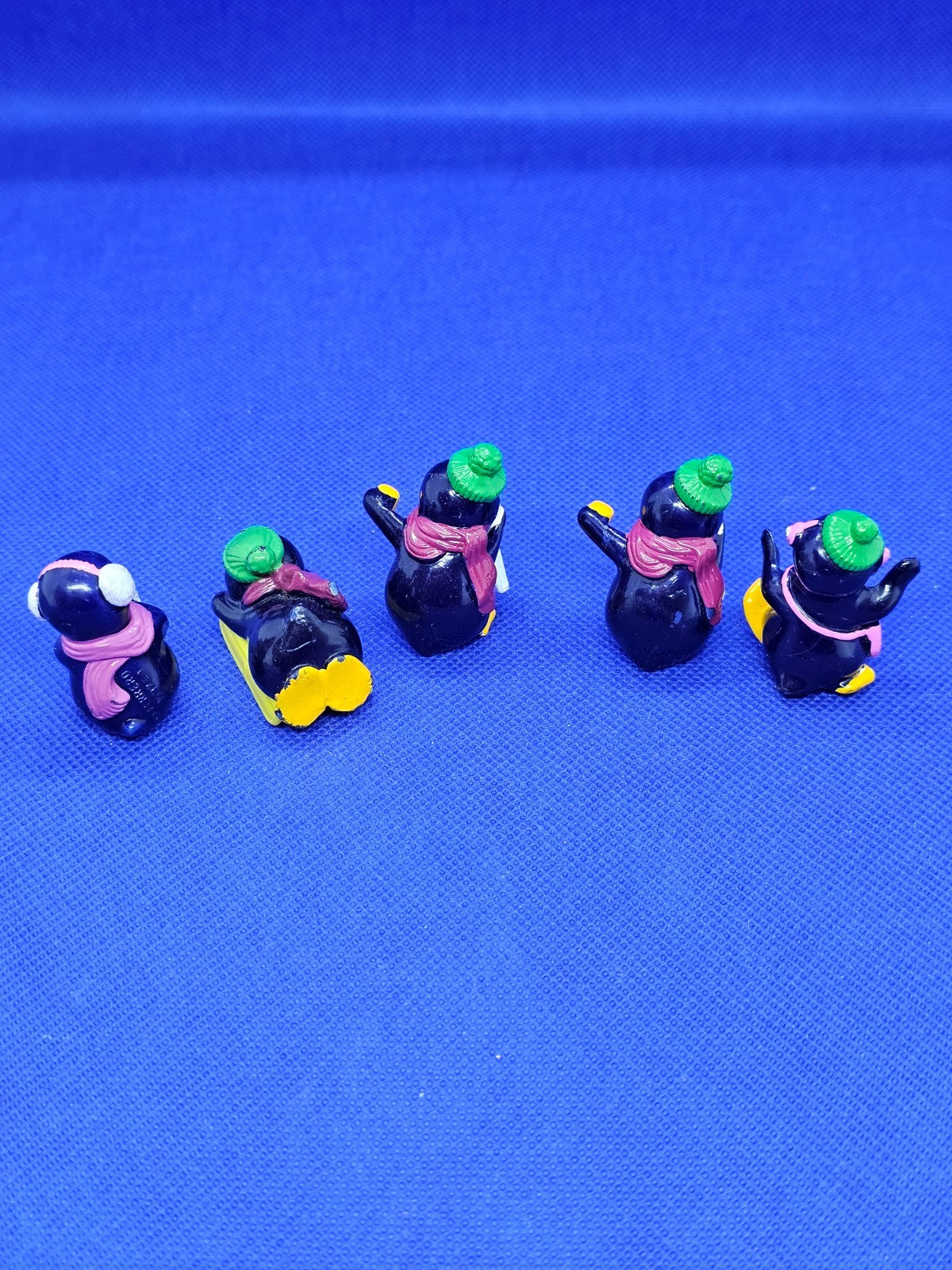 Lot 5 Figurines Les Pingos Sportifs, Kinder Surprise, Ferrero, 19933