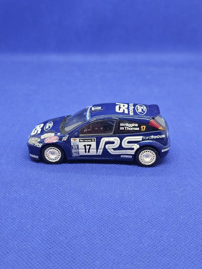 Ford Focus RS WRC 17 Higgins Thomas RAC Rally 2001 143 Miniature Rallye5