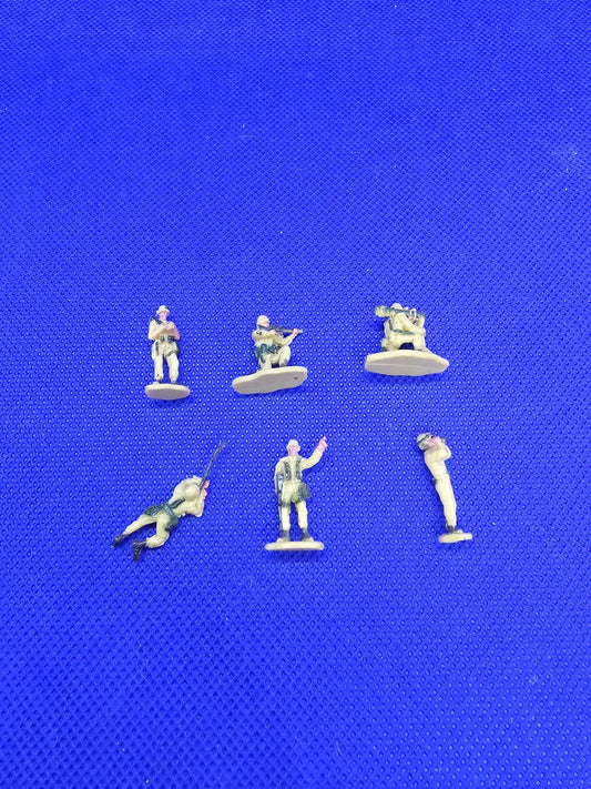 Soldats Desert Lot de 6 Micro Machines Galoob0