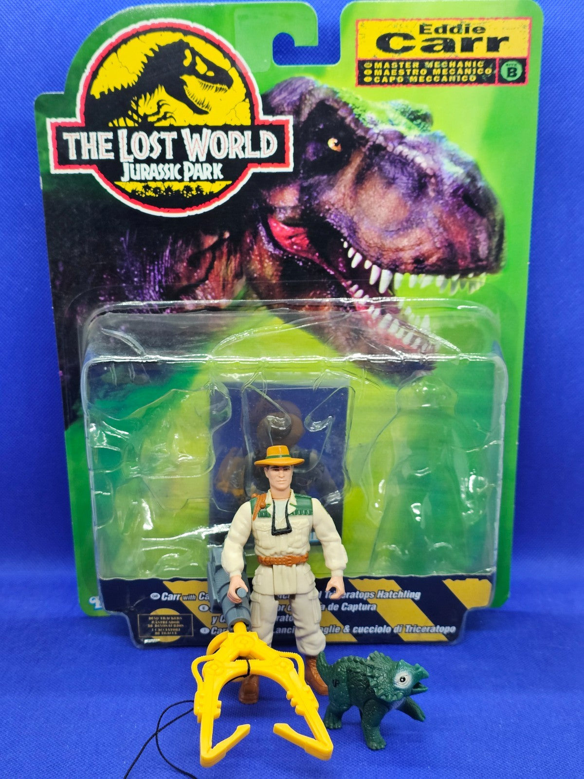 Eddie Carr, Jurassic Park The Lost World, Kenner, 1997, opened4