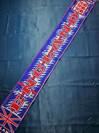 Écharpe Angleterre England Football Supporter Vintage Three Lions0