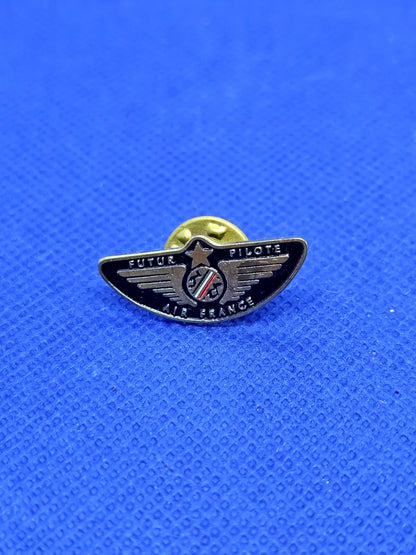 Pins Future Pilote Air France Aviation Vintage Annees 19900