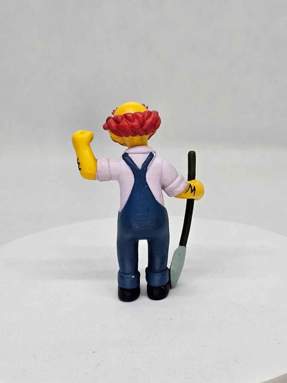 Figurine Groundskeeper Willie, The Simpsons, Winning Moves, 2007, 9 cm
