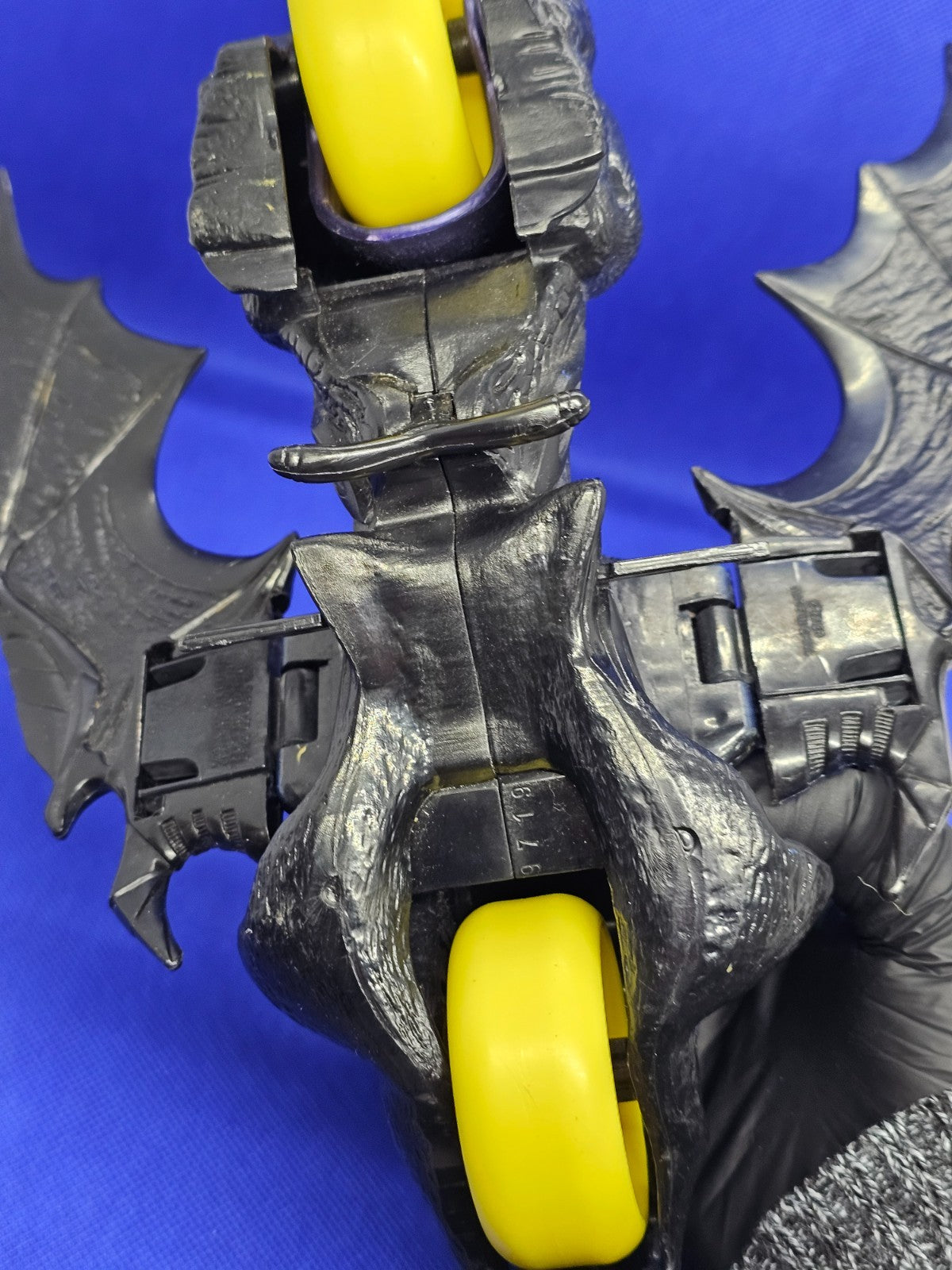 Batman Skywing Street Bats, Kenner, 1996, Véhicule Incomplet avec Figurine3