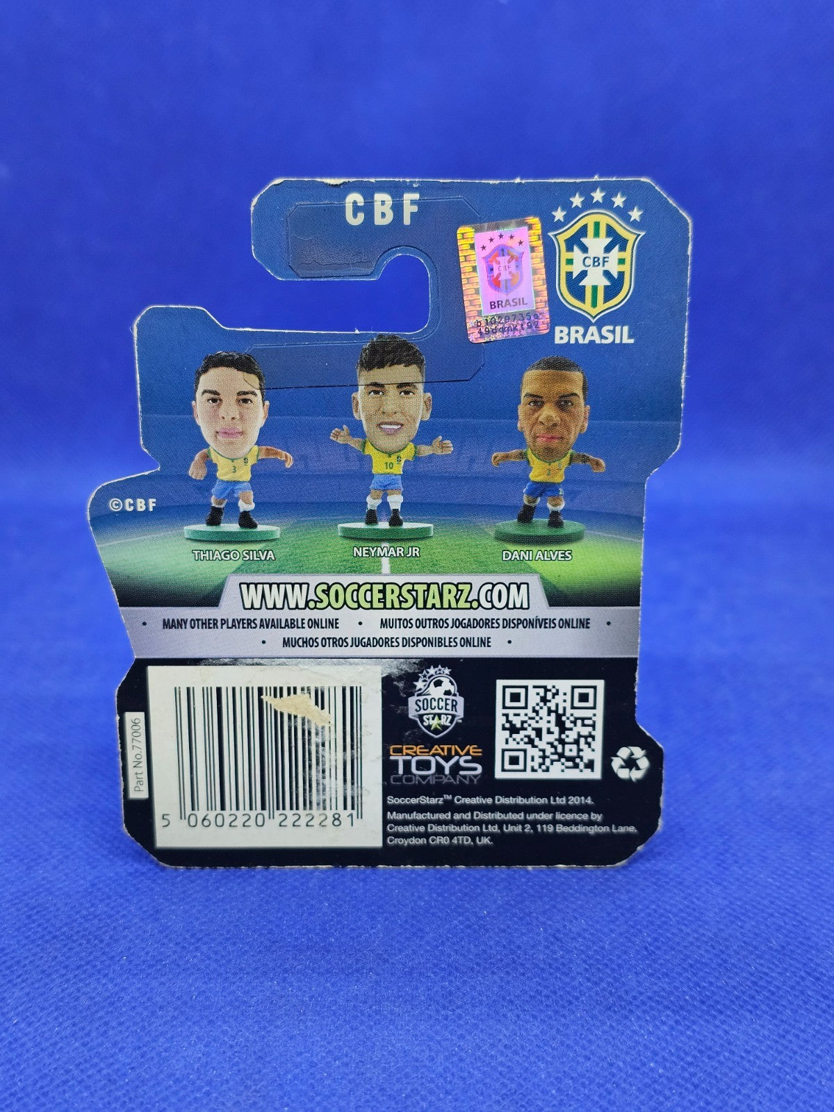 Thiago Silva Brésil CBF SoccerStarz Seleção Brasileira Creative Distribution 2011