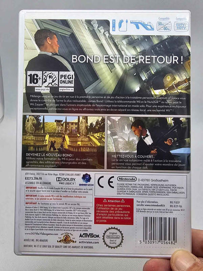 007 Quantum of Solace, Wii, Activision, 2008, VF Complet