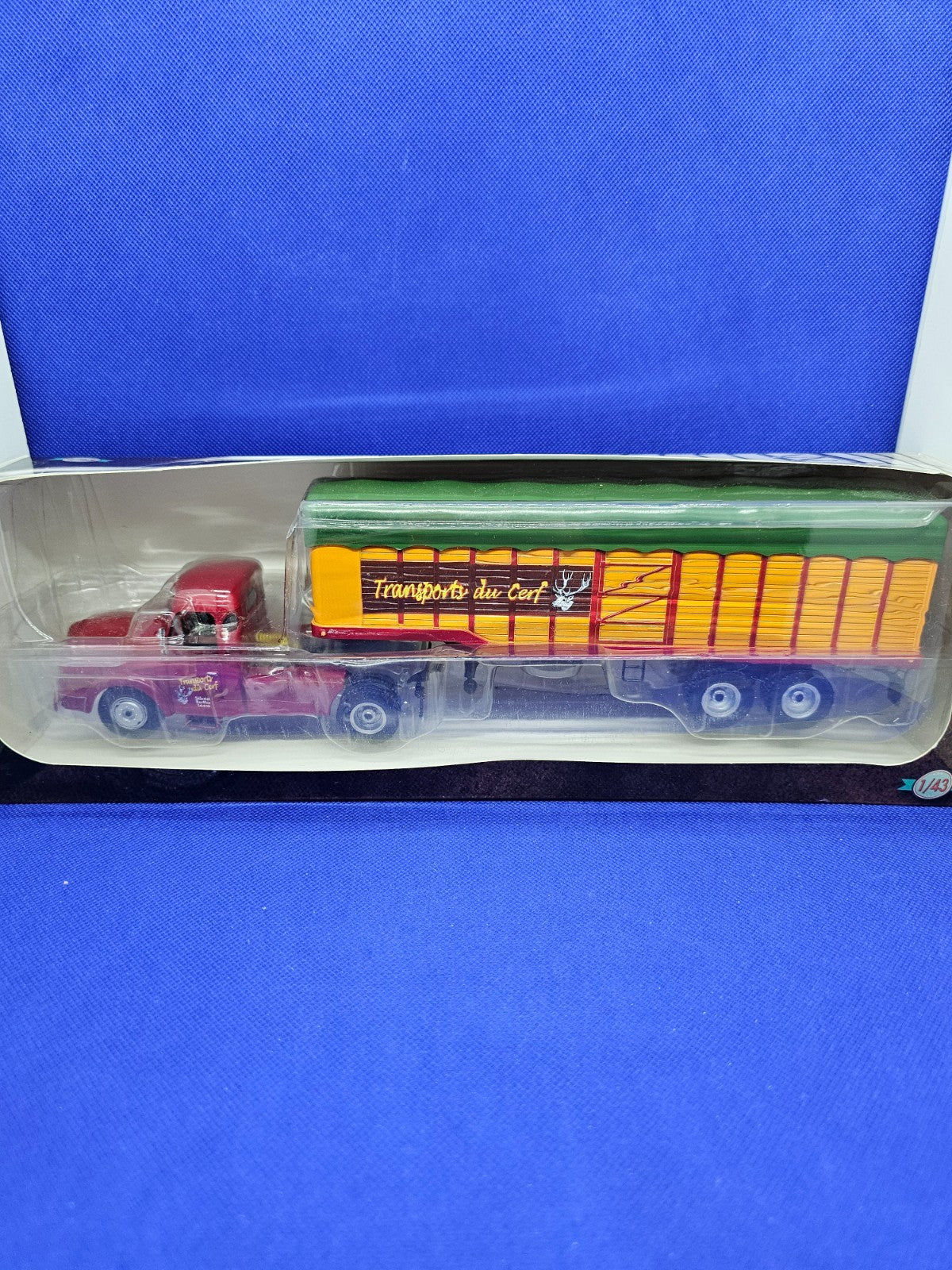 Camion Transports du Cerf Semi Remorque 143 Miniature En Boîte0