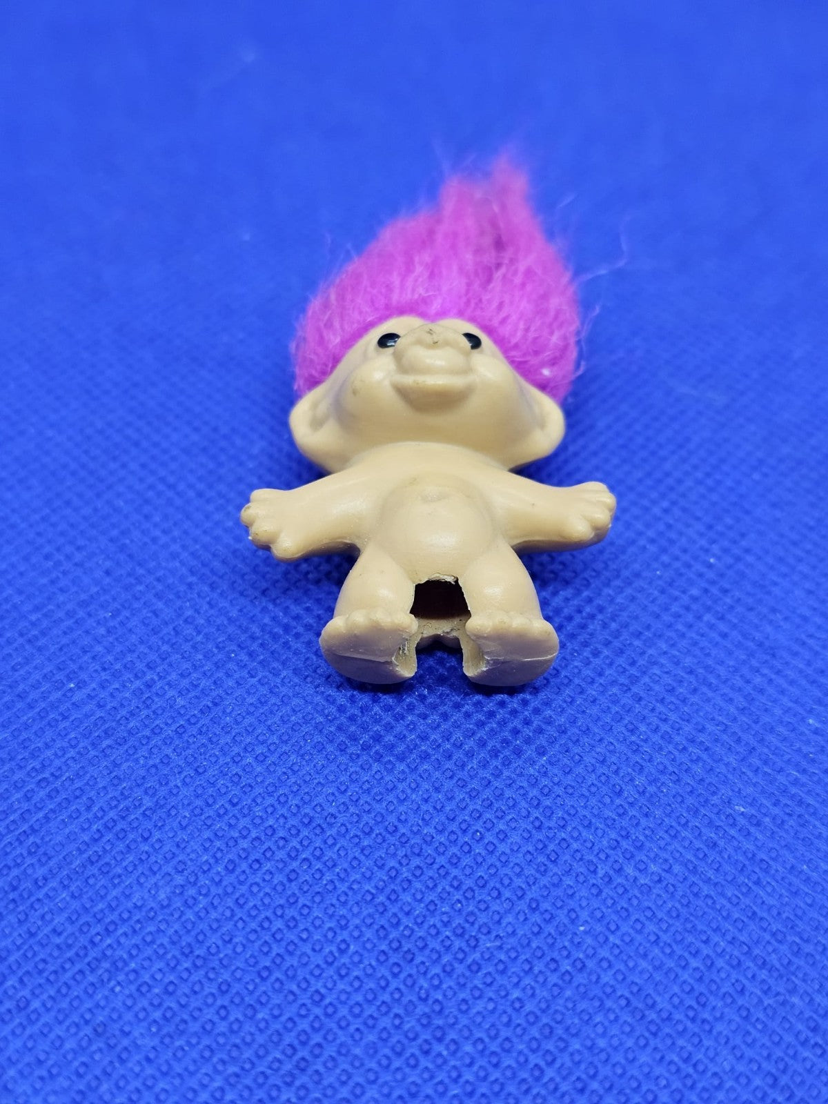 Troll Russ Vintage Pencil Topper Cheveux Roses Années 903